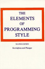 The elements of programming style