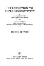 Introduction to superconductivity