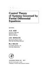 Control theory of systems governed by partial differential equations