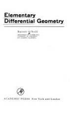 Elementary differential geometry
