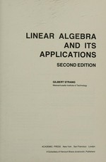 Linear algebra and its applications