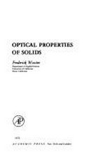 Optical properties of solids