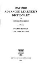 Oxford advanced learner' s dictionary of current English