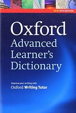 Oxford advanced learner’s dictionary of current English