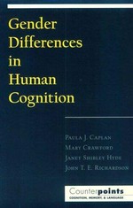 Gender differences in human cognition