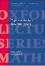 Topics on analysis in metric spaces