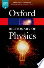 A dictionary of physics