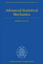Advanced statistical mechanics