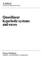 Quasilinear hyperbolic systems and waves /