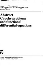 Abstract Cauchy problems and functional differential equations