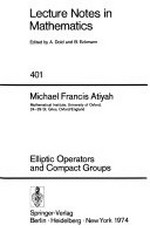 Elliptic operators and compact groups