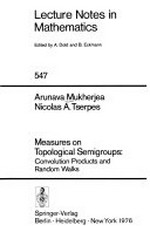 Measures on topological semigroups: convolution products and random walks
