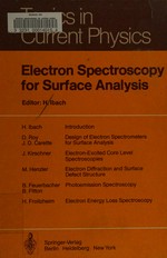 Electron spectroscopy for surface analysis