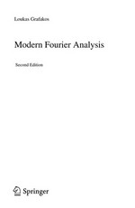Modern Fourier Analysis