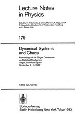 Dynamical systems and chaos: proceedings of the Sitges Conference on Statistical Mechanics, Sitges, Barcelona/Spain, September 5-11, 1982