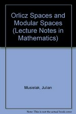 Orlicz spaces and modular spaces