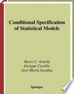 Conditional Specification of Statistical Models