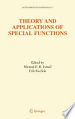 Theory and Applications of Special Functions: A Volume Dedicated to Mizan Rahman