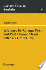 Inference for Change Point and Post Change Means After a CUSUM Test