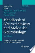 Handbook of Neurochemistry and Molecular Neurobiology: Amino Acids and Peptides in the Nervous System