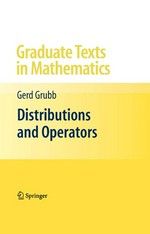 Distributions and operators