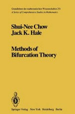 Methods of bifurcation theory
