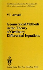 Geometrical methods in the theory of ordinary differential equations 