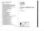 Geometry of algebraic curves [I]
