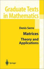 Matrices: theory and applications