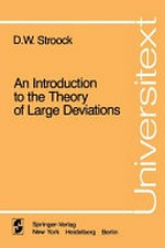 An introduction to the theory of large deviations