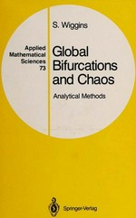 Global bifurcations and chaos: analytical methods
