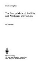 The energy method, stability, and nonlinear convection