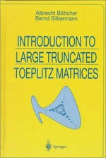 Introduction to large truncated Toeplitz matrices