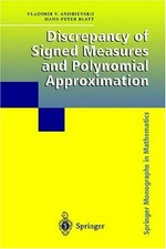 Discrepancy of signed measures and polynomial approximation 