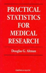 Practical statistics for medical research /