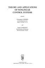 Theory and applications of nonlinear control systems