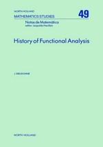 History of functional analysis