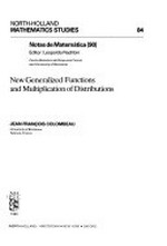 New generalized functions and multiplication of distributions