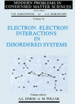 Electron-electron interactions in disordered systems
