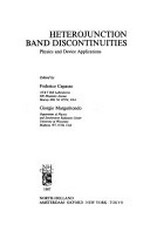 Heterojunction band discontinuities: physics and device applications