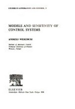 Models and sensitivity of control systems 