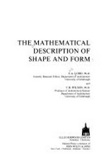 The mathematical description of shape and form