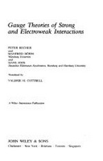 Gauge theories of strong and electroweak interactions