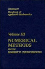 Handbook of applicable mathematics. Vol.3. Numerical methods