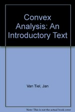 Convex analysis: an introductory text