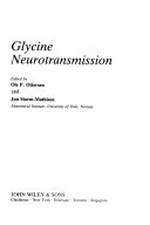 Glycine neurotransmission