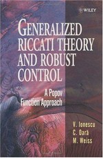Generalized Riccati theory and robust control: Popov function approach