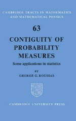 Contiguity of probability measures: some applications in statistics 