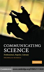 Communicating science: professional, popular, literary 