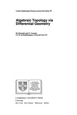 Algebraic topology via differential geometry
